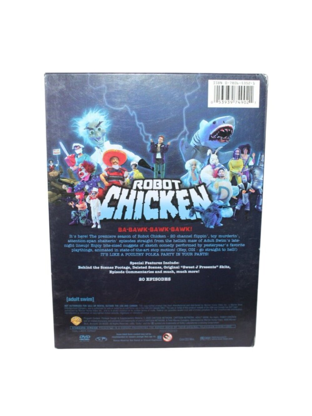 Robot Chicken Season 1 & 2 DVDs 2006 2007 - Picture 4 of 10